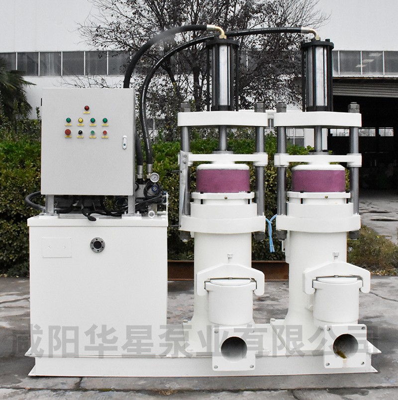 壓濾機(jī)節(jié)能進(jìn)料泵，液壓陶瓷柱塞泥漿泵